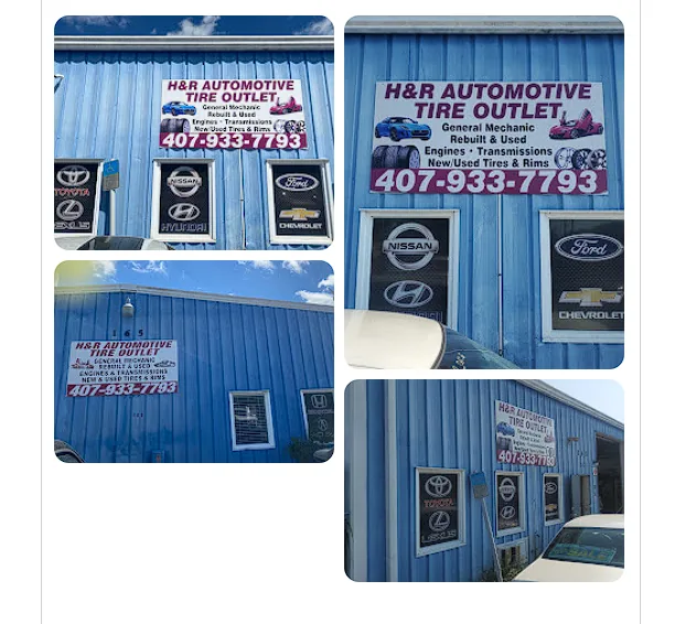 H&R Automotive Tire Outlet storefront